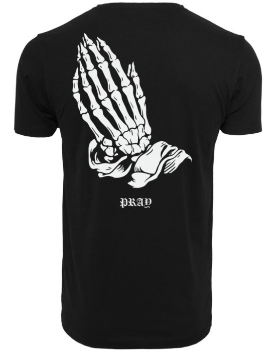 Мъжка тениска в черен цвят Mister TeePray Skeleton Hands, Тениски - Lit.bg Мъжка тениска в черен цвят Mister TeePray Skeleton Hands, Мъже - Lit.bg