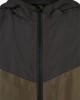 Детско спортно яке в масленозелен цвят Urban Classics 2-Tone Tech Windrunner, Деца - Lit.bg