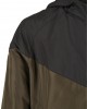 Детско спортно яке в масленозелен цвят Urban Classics 2-Tone Tech Windrunner, Деца - Lit.bg