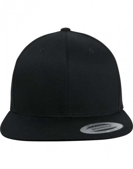 Шапка с козирка в черно Organic Cotton Snapback, Шапки с козирка - Lit.bg
