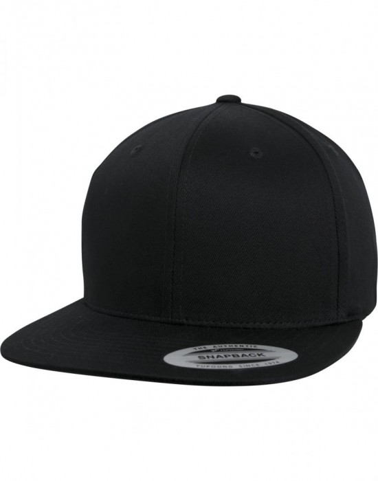 Шапка с козирка в черно Organic Cotton Snapback, Шапки с козирка - Lit.bg