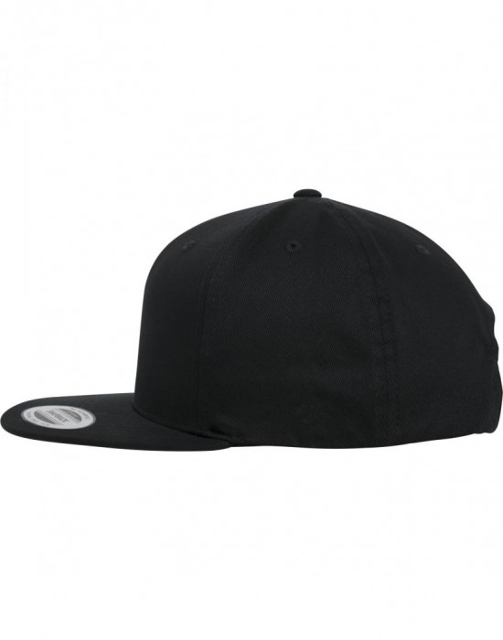 Шапка с козирка в черно Organic Cotton Snapback, Шапки с козирка - Lit.bg
