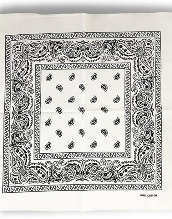 Кърпа за глава бандана HoodStyle Bandana в бяло, Бандани кърпи - Lit.bg Кърпа за глава бандана HoodStyle Bandana в бяло, Бандани кърпи - Lit.bg