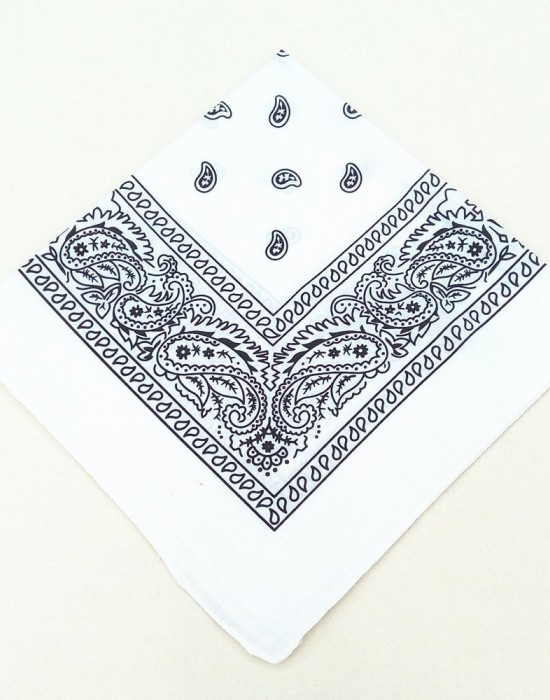 Кърпа за глава бандана HoodStyle Bandana в бяло, Бандани кърпи - Lit.bg Кърпа за глава бандана HoodStyle Bandana в бяло, Бандани кърпи - Lit.bg