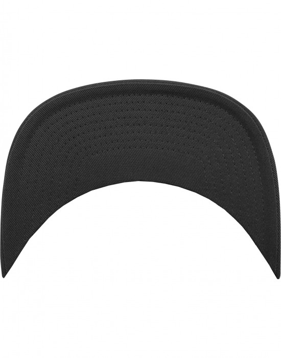 Шапка с козирка в тъмносиво Flexfit Flat Visor, Шапки с козирка - Lit.bg