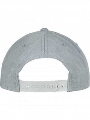 Шапка с козирка в сив цвят Urban Classics Curved Classic Snapback h.grey one size