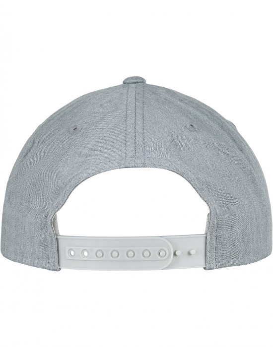 Шапка с козирка в сив цвят Urban Classics Curved Classic Snapback h.grey one size, Шапки с козирка - Lit.bg