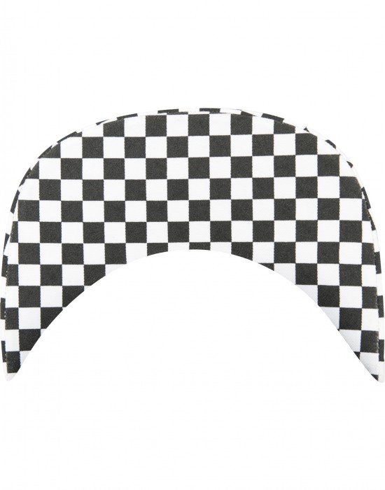 Шапка с козирка в черно Checkerboard Snapback, Шапки с козирка - Lit.bg