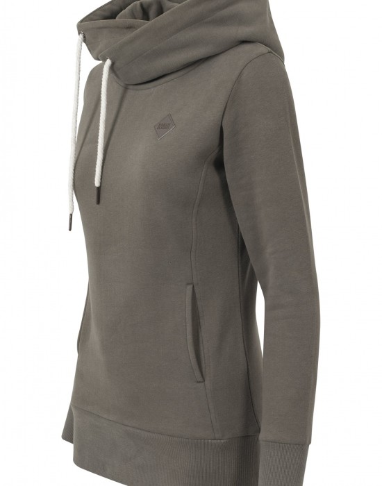 Дамски суичър в цвят маслина Urban Classics Ladies Long Logopatch Hoody, Суичъри - Lit.bg Дамски суичър в цвят маслина Urban Classics Ladies Long Logopatch Hoody, Суичъри - Lit.bg