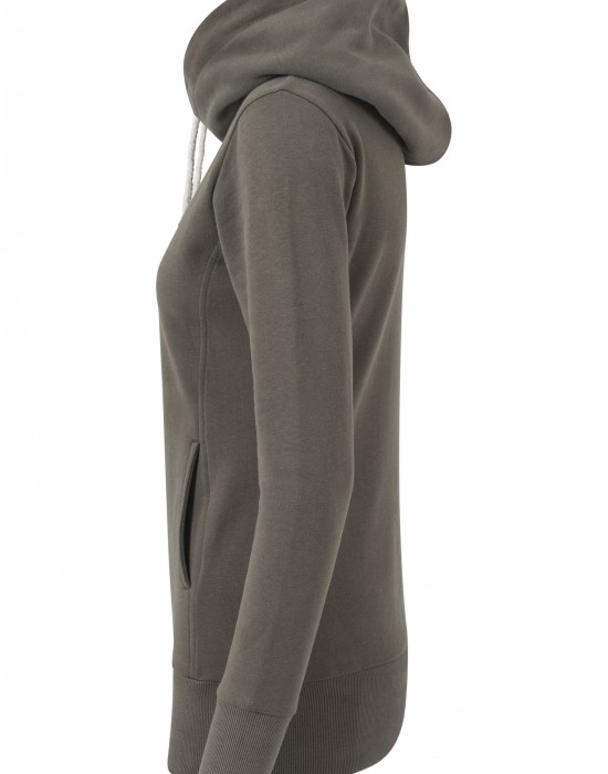 Дамски суичър в цвят маслина Urban Classics Ladies Long Logopatch Hoody, Суичъри - Lit.bg Дамски суичър в цвят маслина Urban Classics Ladies Long Logopatch Hoody, Суичъри - Lit.bg