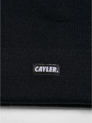 Черна шапка бийни Cayler & Sons