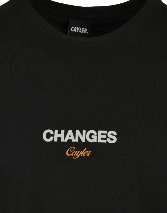 Мъжка черна тениска Cayler & Sons Changes, Тениски - Lit.bg