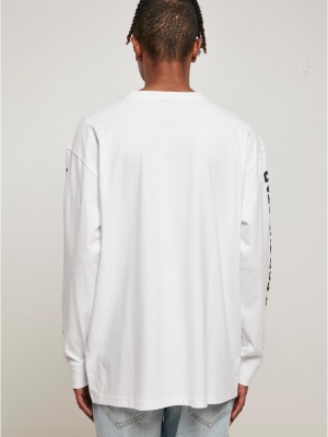 Мъжка блуза в бял цвят Starter Logo Oversize