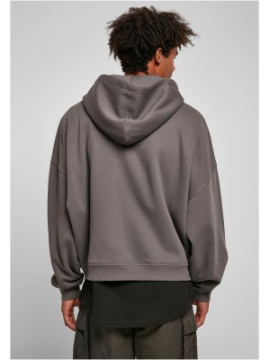Мъжки суичър с цип в сив цвят Urban Classics