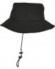 Шапка идиотка с връзка в черен цвят Adjustable Flexfit Bucket Hat, Идиотки - Lit.bg