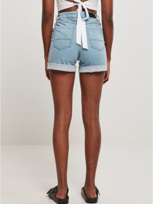 Дамски дънкови панталони в светлосин цвят Ladies Denim Shorts