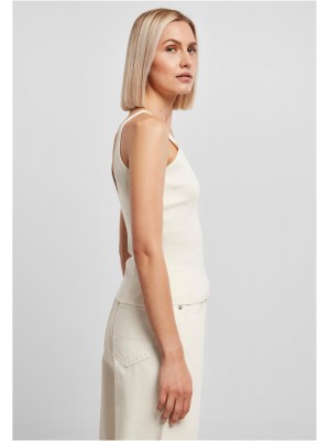 Дамски плетен потник в цвят екрю Ladies Top 