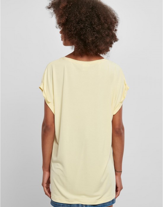 Дамски тениска с паднали ръкави в светложълт цвят Ladies Shoulder Tee, Топове - Lit.bg Дамски тениска с паднали ръкави в светложълт цвят Ladies Shoulder Tee, Топове - Lit.bg