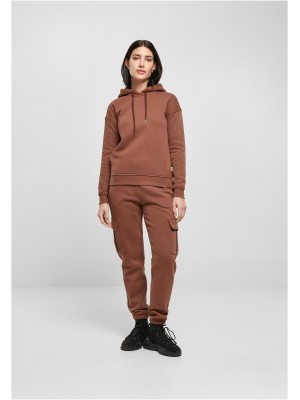 Дамски суичър в кафяво Ladies Organic Hoody 