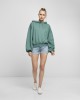 Дамски широк суичър в зелено Ladies Oversized Hoody, Суичъри - Lit.bg