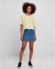 Дамска къса тениска в жълто Ladies Short Oversized Tee, Тениски - Lit.bg