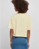 Дамска къса тениска в жълто Ladies Short Oversized Tee, Тениски - Lit.bg