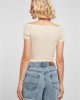 Дамски топ в цвят екрю Ladies Off Shoulder Rib Tee, Тениски - Lit.bg Дамски топ в цвят екрю Ladies Off Shoulder Rib Tee, Тениски - Lit.bg