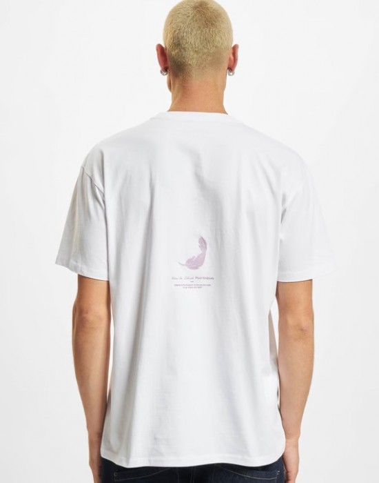 Мъжка тениска в бял цвят Mister Tee Vive la Liberte, Тениски - Lit.bg Мъжка тениска в бял цвят Mister Tee Vive la Liberte, Тениски - Lit.bg