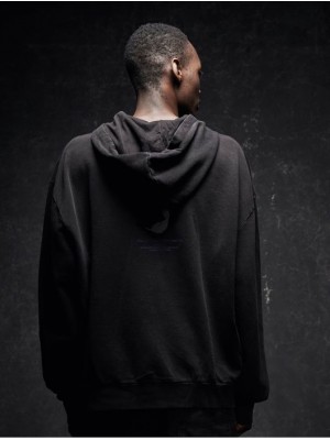 Мъжки суичър с качулка в черен цвят Mister Tee Vive la Liberte Hoody