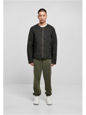 Мъжко ватирано яке в черен цвят Urban Classics Liner Jacket