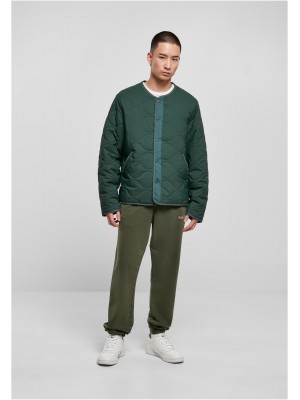 Мъжко ватирано яке в зелен цвят Urban Classics Liner Jacket