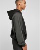 Мъжки суичър с качулка в черен цвят Urban Classics Hoody black/charcoal, Суичъри - Lit.bg