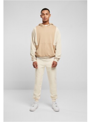 Мъжки суичър с качулка в бежов цвят Urban Classics Hoody unionbeige/softseagrass