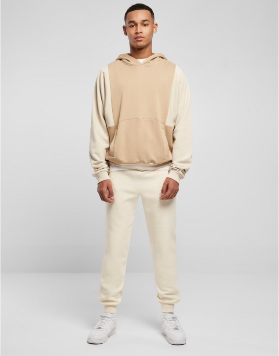 Мъжки суичър с качулка в бежов цвят Urban Classics Hoody unionbeige/softseagrass, Суичъри - Lit.bg Мъжки суичър с качулка в бежов цвят Urban Classics Hoody unionbeige/softseagrass, Суичъри - Lit.bg