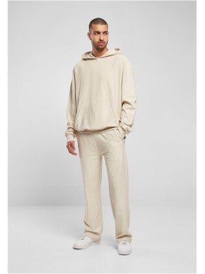 Мъжки суичър с качулка в цвят екрю Urban Classics Terry Hoody