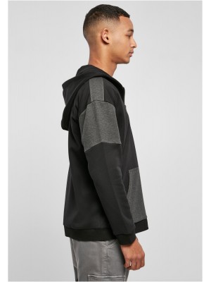 Мъжки суичър с цип в черен цвят Urban Classics Zip Hoody