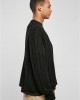 Мъжка плетена жилетка в черен цвят Urban Classics Boxy Cardigan, Якета - Lit.bg