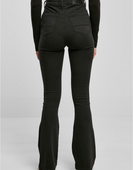 Дамски дънки в черен цвят Urban Classics Ladies Denim Pants, Дънки - Lit.bg