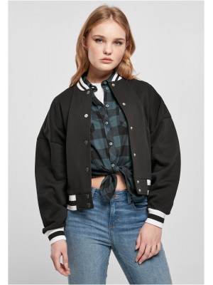 Дамско колежанско яке в черен цвят Urban Classics College Jacket