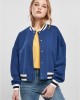 Дамско колежанско яке в син цвят Urban Classics College Jacket, Якета - Lit.bg Дамско колежанско яке в син цвят Urban Classics College Jacket, Якета - Lit.bg