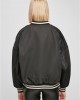 Дамско колежанско яке в черен цвят Urban Classics Ladies College Jacket, Якета - Lit.bg Дамско колежанско яке в черен цвят Urban Classics Ladies College Jacket, Якета - Lit.bg