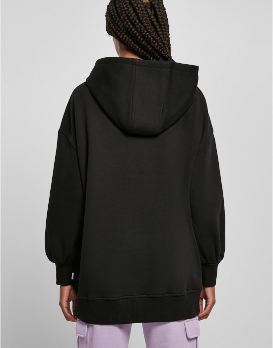 Дамски широк суичър с качулка в черен цвят Urban Classics Big Oversized Hoody, Суичъри - Lit.bg Дамски широк суичър с качулка в черен цвят Urban Classics Big Oversized Hoody, Суичъри - Lit.bg