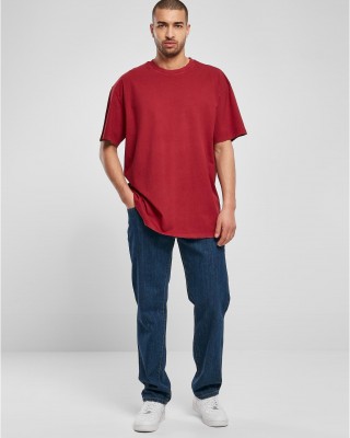 Мъжка тениска в червен цвят Urban Classics Distressed Tee
