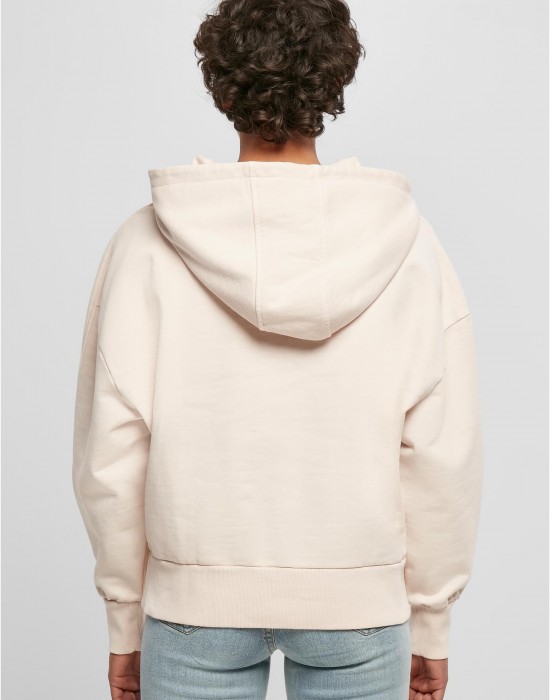Дамски суичър с качулка в цвят пудра Urban Classics Terry Hoody, Суичъри - Lit.bg Дамски суичър с качулка в цвят пудра Urban Classics Terry Hoody, Суичъри - Lit.bg