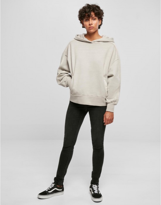 Дамски суичър с качулка в светлосив цвят Urban Classics Terry Hoody, Суичъри - Lit.bg Дамски суичър с качулка в светлосив цвят Urban Classics Terry Hoody, Суичъри - Lit.bg