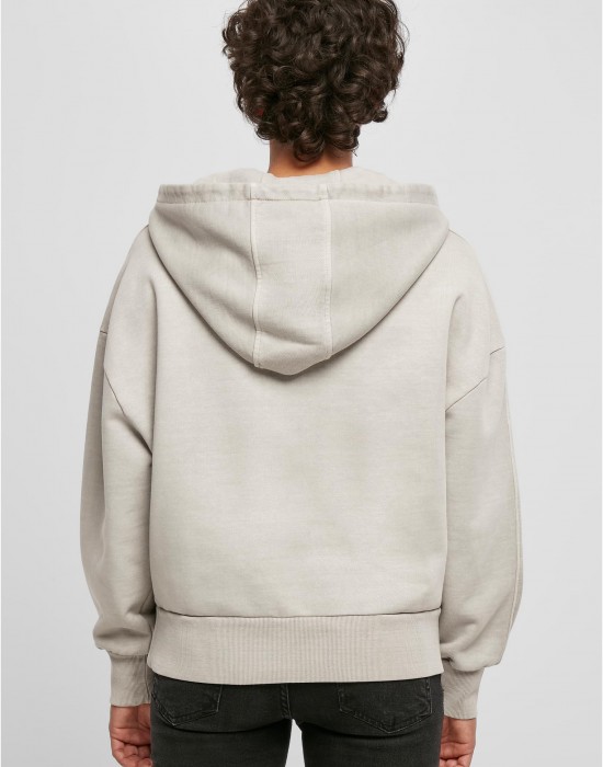 Дамски суичър с качулка в светлосив цвят Urban Classics Terry Hoody, Суичъри - Lit.bg Дамски суичър с качулка в светлосив цвят Urban Classics Terry Hoody, Суичъри - Lit.bg