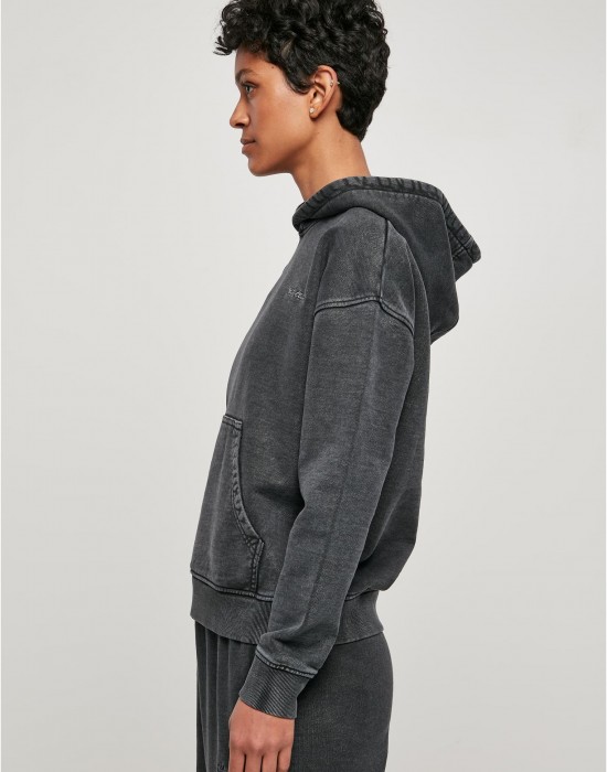 Дамски суичър с качулка в черен цвят Urban Classics Terry Hoody, Суичъри - Lit.bg Дамски суичър с качулка в черен цвят Urban Classics Terry Hoody, Суичъри - Lit.bg