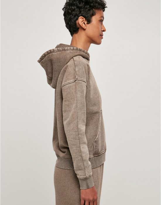 Дамски суичър с качулка в кафяв цвят Urban Classics Terry Hoody, Суичъри - Lit.bg Дамски суичър с качулка в кафяв цвят Urban Classics Terry Hoody, Суичъри - Lit.bg