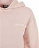 Дамски суичър с качулка в розов цвят Urban Classics Terry Hoody, Суичъри - Lit.bg