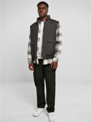 Мъжка грейка в черен цвят Urban Classics Clean Puffer Vest